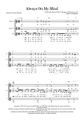 Always On My Mind (arr. Kate Shipway)