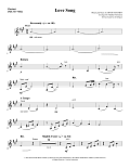 Love Song - Clarinet (sub Viola)