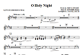 O Holy Night - Alto Sax (sub. Horn)
