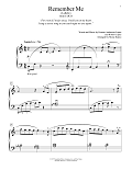 Remember Me (Lullaby) (from Coco) (arr. Mona Rejino)