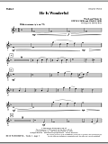 He Is Wonderful - Violin 1