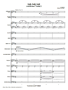 Still, Still, Still (with Brahms' Lullaby) - Full Score 