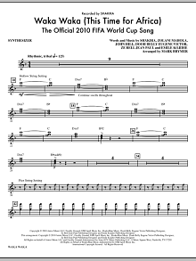 Waka Waka (This Time For Africa) - The Official 2010 FIFA World Cup Song - Synthesizer 