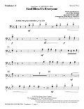 God Bless Us Everyone (from Disney's A Christmas Carol) - Trombone 1 & 2