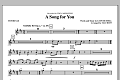 A Song For You (arr. Mac Huff) - Tenor Saxophone