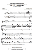 A Song For Peace (arr. Daniel Mattix)