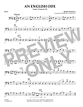 An English Ode (Come, Ye Sons of Art) - String Bass