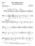 Mary, Did You Know? (with "Let All Mortal Flesh Keep Silence") - Trombone 3/Tuba