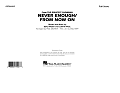 Never Enough/From Now On - Conductor Score (Full Score)