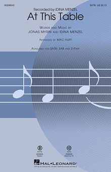 At This Table (arr. Mac Huff) 