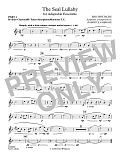 The Seal Lullaby (for Flexible Wind Band) (arr. Robert J. Ambrose) - Pt.4 - Bb Bass Cl/Bb T Sax/Bar