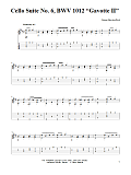 Cello Suite No. 6, BWV 1012 "Gavotte II"