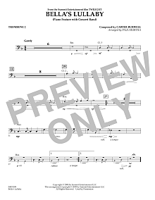 Bella's Lullaby (from Twilight) - Trombone 2 
