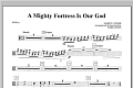 A Mighty Fortress Is Our God - Viola