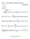 We Wish You a Merry Christmas - Percussion