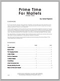 Prime Time For Mallets (10 Grade 1-3 Solos)