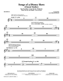 Songs of a Disney Hero - Trumpet 1 