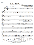 Psalm of Celebration - F Horn 1 & 2