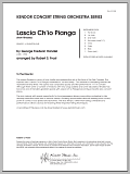 Lascia Ch'io Pianga (from Rinaldo) - Full Score