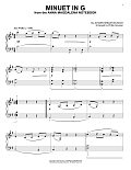 Minuet In G [Jazz version] (arr. Phillip Keveren)