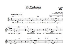 Od Yishama (May There Be Heard Again) 