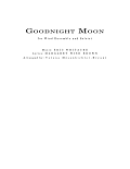 Goodnight Moon (for Wind Ensemble and Soloist) (arr. Verena Mösenbich - Soprano