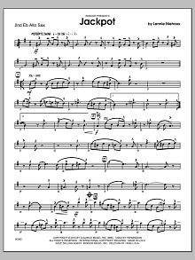 Jackpot - 2nd Eb Alto Saxophone 