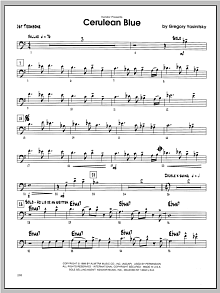 Cerulean Blue - Trombone 1 