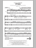 21 Guns (from Green Day's American Idiot)