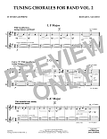 Tuning Chorales for Band, Volume 2 - Bb Tenor Saxophone