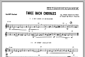 Three Bach Chorales - Clarinet 2