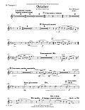 October - Bb Trumpet 1
