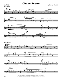 Chase Scene - Solo Sheet 