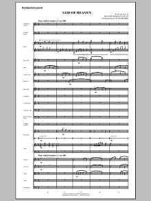 God Of Heaven - Full Score 
