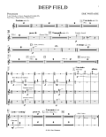 Deep Field (adapted for Wind Ensemble, Choir, and Smartphone App) - Percussion