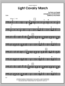 Light Cavalry March - Cello 