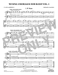 Tuning Chorales for Band - Eb Alto Saxophone 1