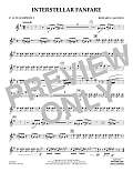 Interstellar Fanfare - Eb Alto Saxophone 2