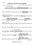 How Can I Keep from Singing (arr. Matt and Adam Podd) - Percussion