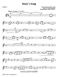 Mary's Song - Violin 1