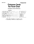 Christmas Carols For Flute Choir - 3rd Flute