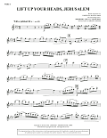 Lift Up Your Heads, Jerusalem (Orchestra) - Violin 1