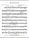 Second Essay - Eb Alto Saxophone 2