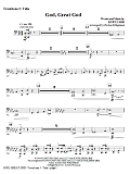God, Great God - Trombone 3/Tuba