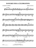 Fanfare For A Celebration - Eb Baritone Saxophone
