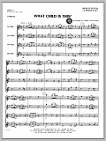 What Child Is This? - Full Score