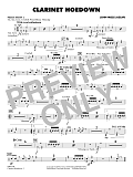 Clarinet Hoedown - Percussion 2
