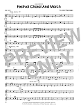 Festival Choral And March - 2nd Violin