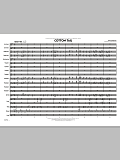 Cotton Tail - Conductor Score (Full Score)