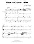 Bring A Torch, Jeannette, Isabella (arr. Eric Baumgartner)